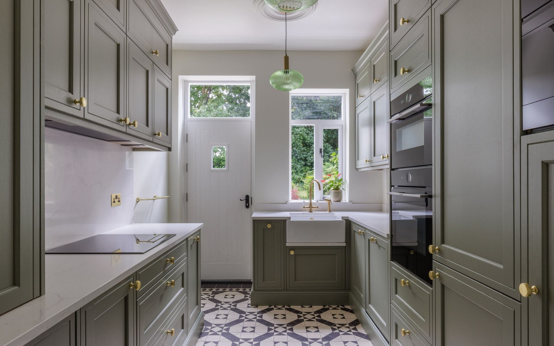 Winslow Kitchen in Cardamom by Tootell & Co