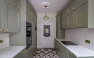 Winslow Kitchen in Cardamom by Tootell & Co