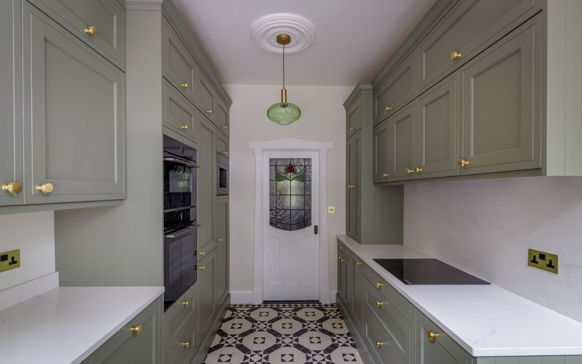 Winslow Kitchen in Cardamom by Tootell & Co