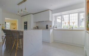 Zola Gloss Kitchen in White by Tootell & Co
