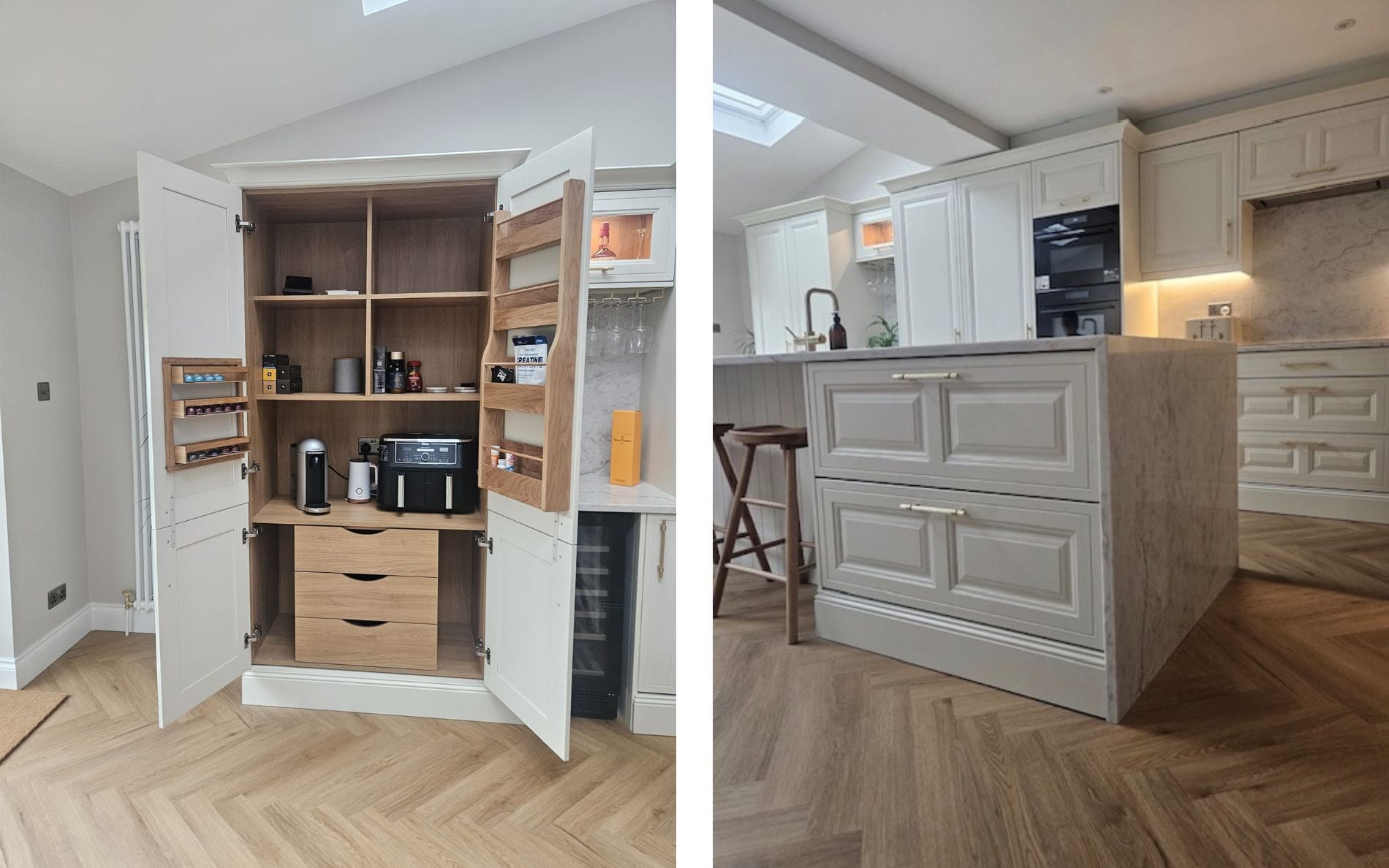 Jacobsen Kitchen in Porcelain by Splinters Kitchens