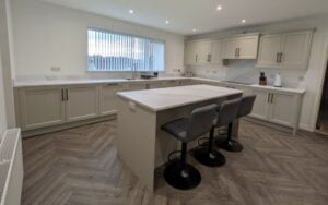 Pembridge Kitchen in Taupe Grey by Orrell Ballymoney
