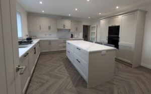 Pembridge Kitchen in Taupe Grey by Orrell Ballymoney