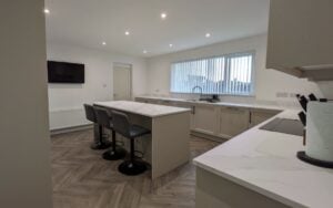 Pembridge Kitchen in Taupe Grey by Orrell Ballymoney