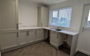 Pembridge Kitchen in Taupe Grey by Orrell Ballymoney