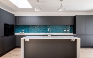 Strada Matte Kitchen in Graphite by Rever Kitchens