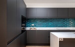Strada Matte Kitchen in Graphite by Rever Kitchens