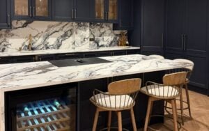Pembridge Kitchen in Indigo by Silver Birch Kitchen Design